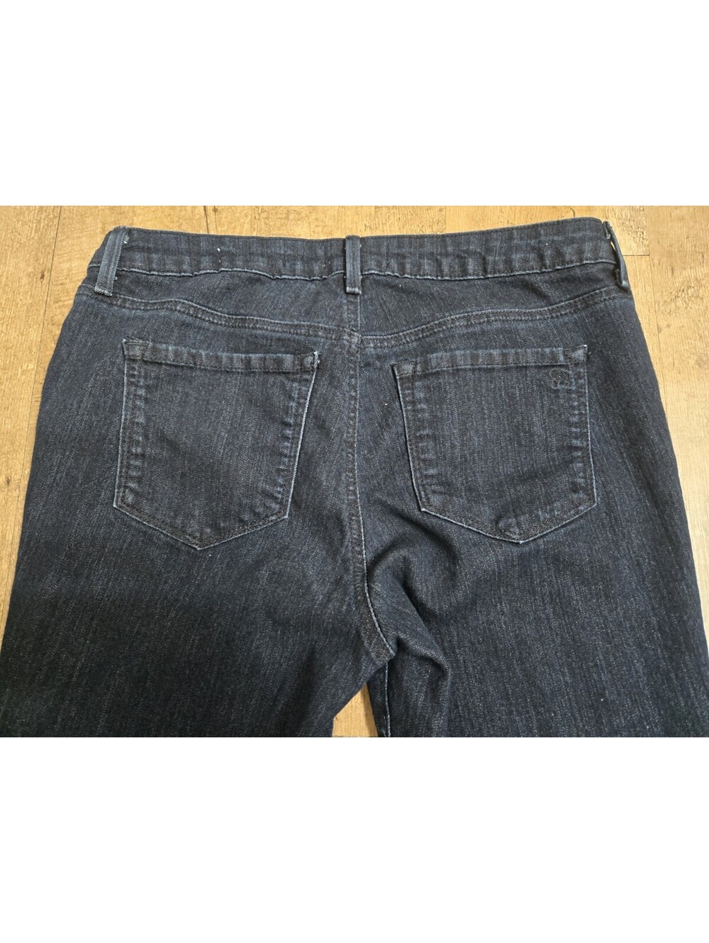 Jessica Simpson Kiss Me Super Skinny Jeans Womens Size 10 / 30 Dark Wash Stretch - Picture 11 of 15